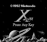X - Xekkusu Title Screen